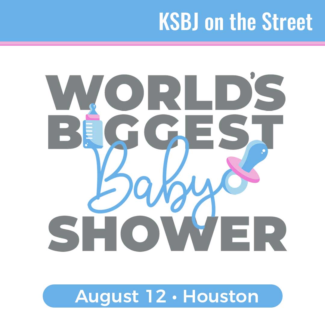KSBJ on the Street - World's Biggest Baby Shower Houston