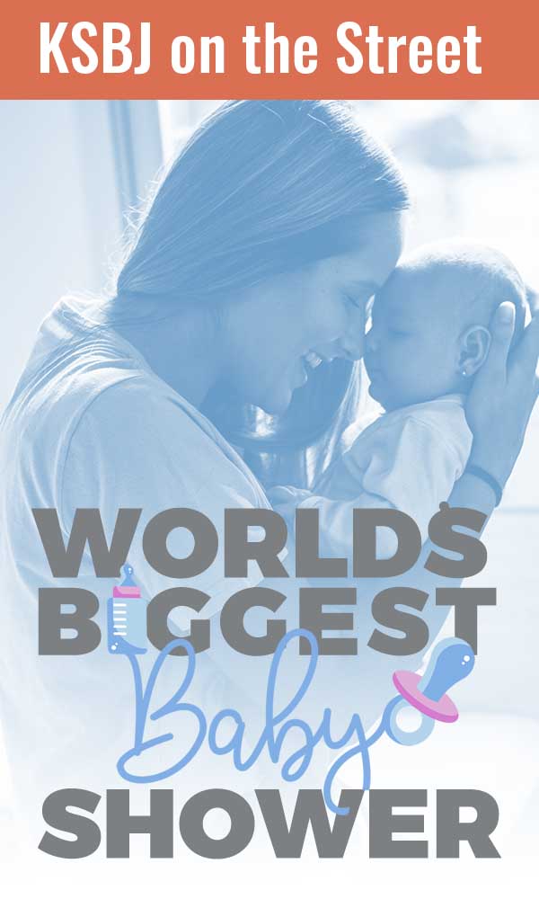 KSBJ on the Street - World's Biggest Baby Shower