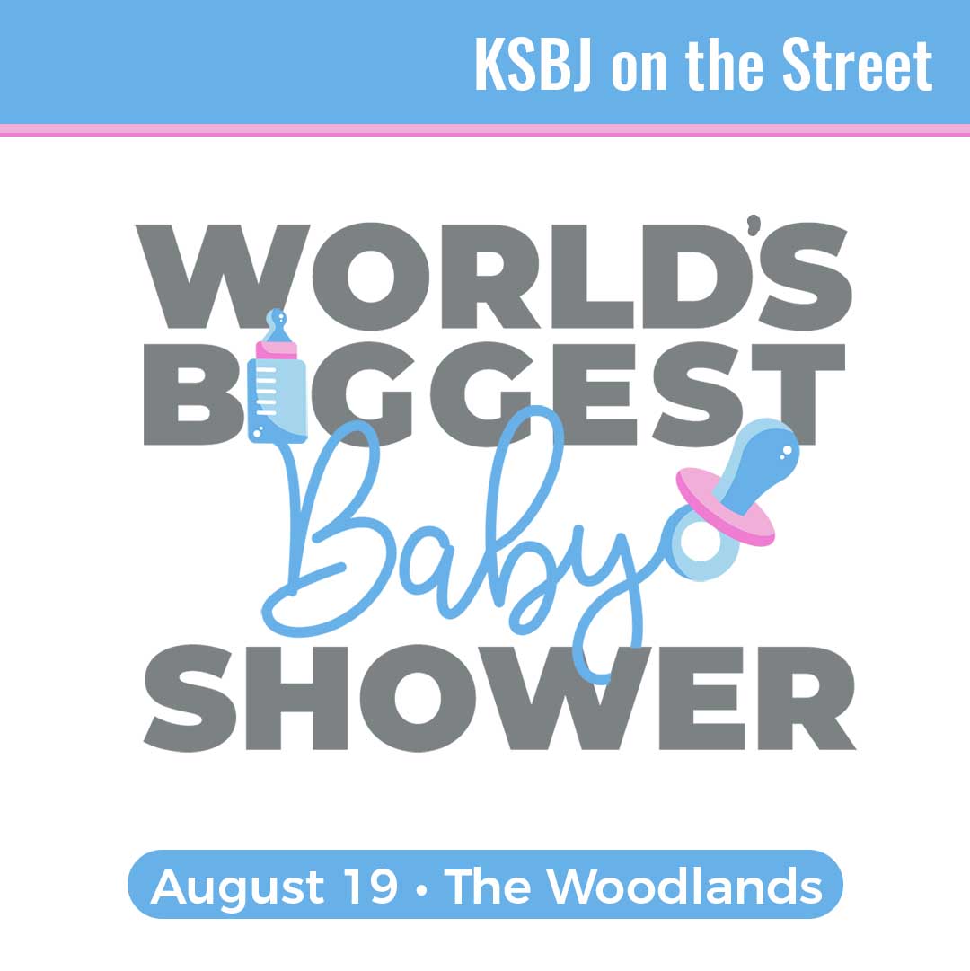 KSBJ on the Street - World's Biggest Baby Shower The Woodlands