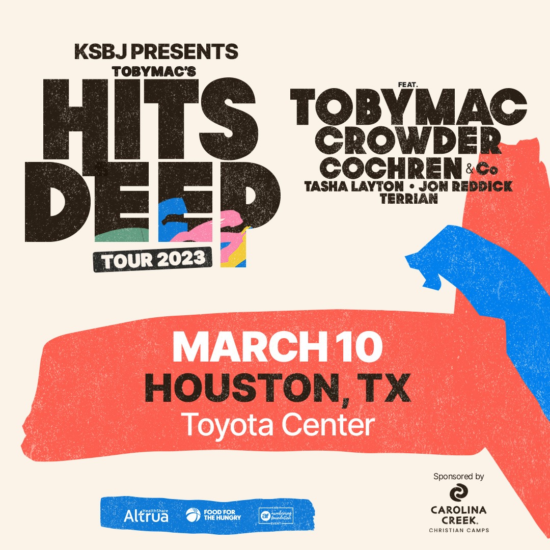 KSBJ Presents: TOBYMAC Hits Deep Tour ft. Crowder and more!