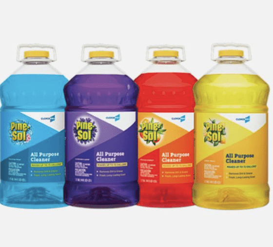 Eight Pine-Sol disinfectant cleaners recalled