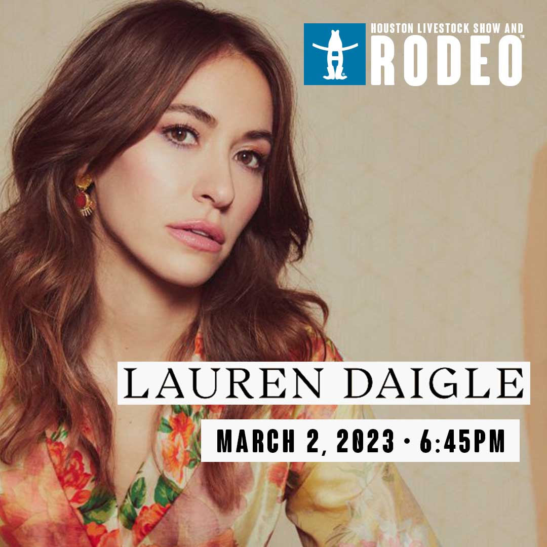 Lauren Daigle at the Houston Livestock Show and Rodeo