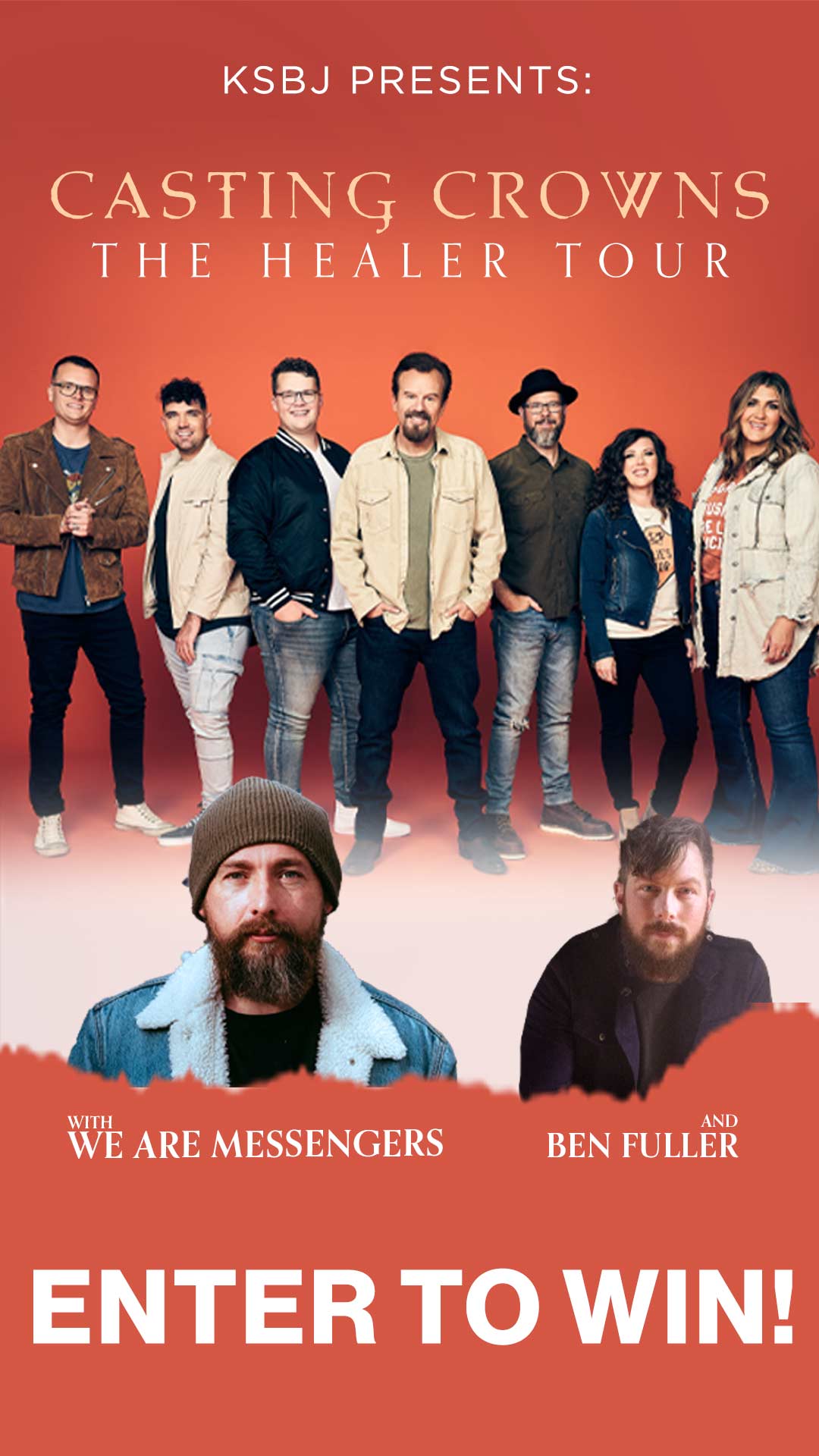 Win a VIP experience with Casting Crowns!